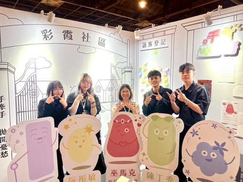 參展同學合影