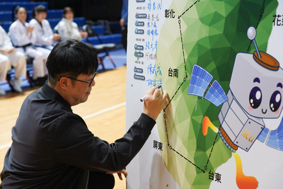 【北市大傳承卓越、引領未來—115年全大運聖火抵達「國手搖籃」116年北市大榮耀接棒」圖片