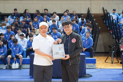 【北市大傳承卓越、引領未來—115年全大運聖火抵達「國手搖籃」116年北市大榮耀接棒」圖片