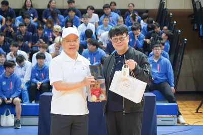 【北市大傳承卓越、引領未來—115年全大運聖火抵達「國手搖籃」116年北市大榮耀接棒」圖片