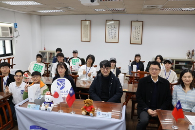 【日本松山市學生團三訪北市大　書法空手道體驗展現文武風采】圖片